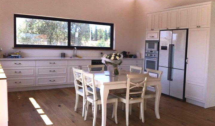 מטבח עץ כפרי